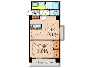 ノルデンハイム江坂Ⅱの物件間取画像